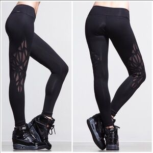 Koral Paragon Mesh Embroidered Leggings